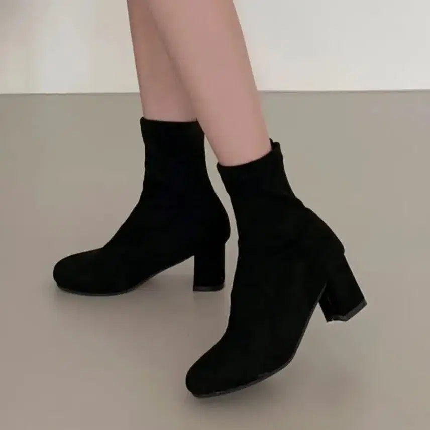 [BUNJANG] Suede Ankle Boots / 스웨이드 앵클 부츠 판매합니다