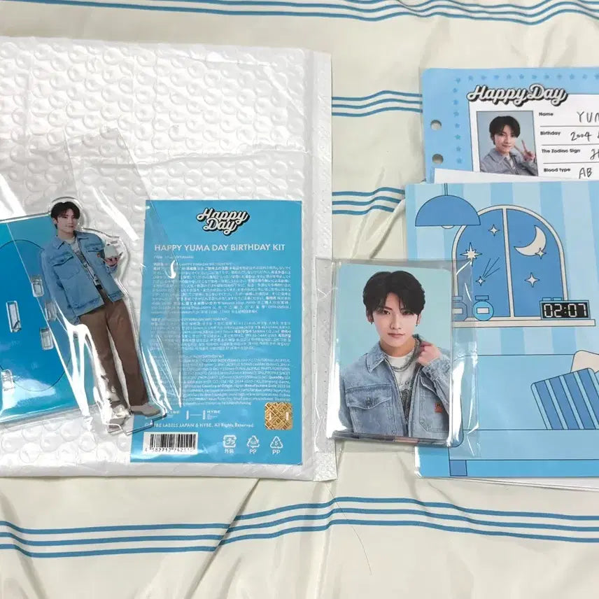 [BUNJANG] &amp;TEAM Yuma 2024 Birthday Goods Photocard Full Set / [앤팀] &amp;TEAM 유마 2024 생일 굿즈 아크스타 포카 풀세트