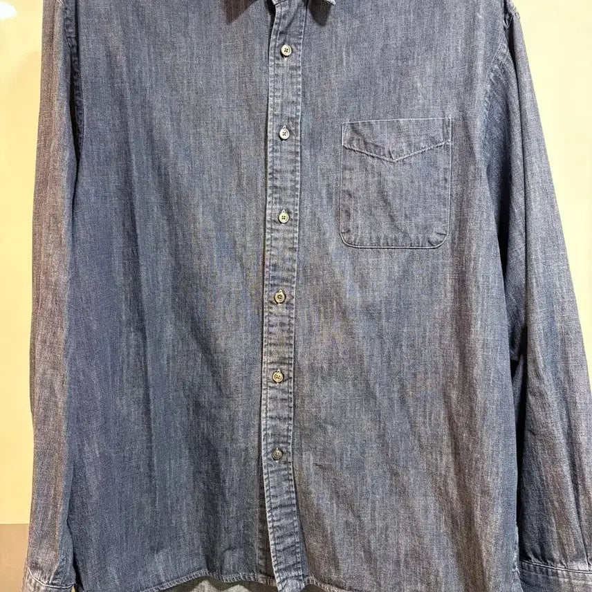 [BUNJANG] The Row Denim Shirt Blue Black Size 3 / 인더로우 데님셔츠 블루블랙 3사이즈