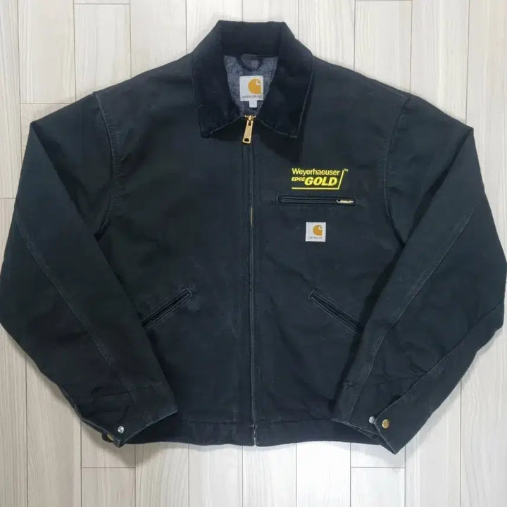 [BUNJANG] Carhartt Detroit Jacket J001 Black L / 칼하트 디트로이트 자켓 J001 BLK L