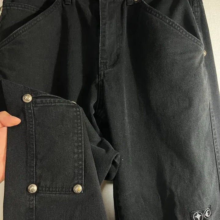 [BUNJANG] THUG CLUB Thug 2 Pants Black / 떠그클럽 떠그 2팬츠 블랙