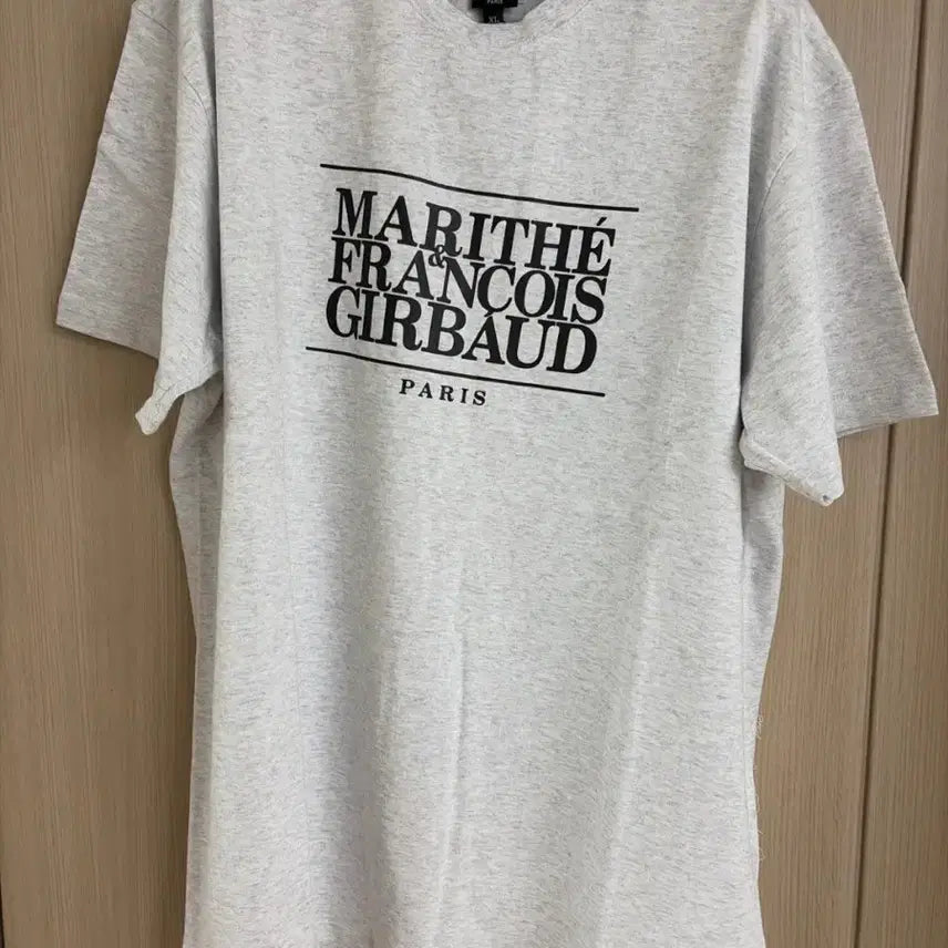 [BUNJANG] Marithe Francois Girbaud Mélange Short Sleeve T-Shirt M New / 마리떼 프랑소와 저버 멜란지 반팔 티셔츠 M 새상품