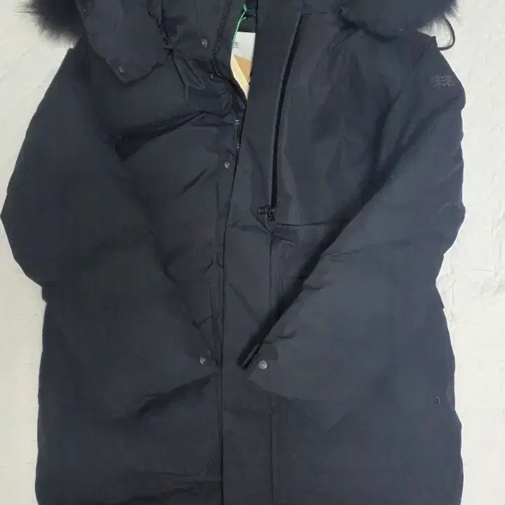 [BUNJANG] Kolon Antartica Long 25FW Black Goose Down Parka with Fox Fur / (새상품)코오롱 안타티카 롱 25-26FW 블랙 95 1회착  구스다운
