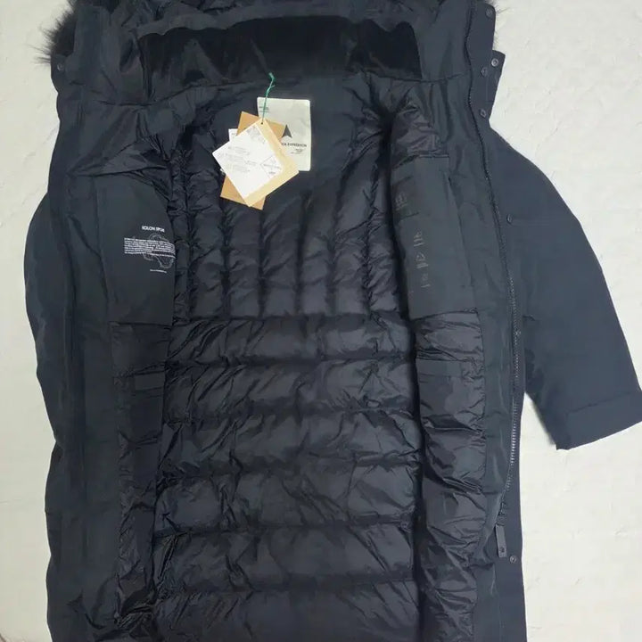 [BUNJANG] Kolon Antartica Long 25FW Black Goose Down Parka with Fox Fur / (새상품)코오롱 안타티카 롱 25-26FW 블랙 95 1회착  구스다운