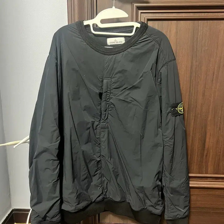 [BUNJANG] Stone Island Nylon Crewneck Jacket / 스톤아일랜드 나일론 크루넥 자켓