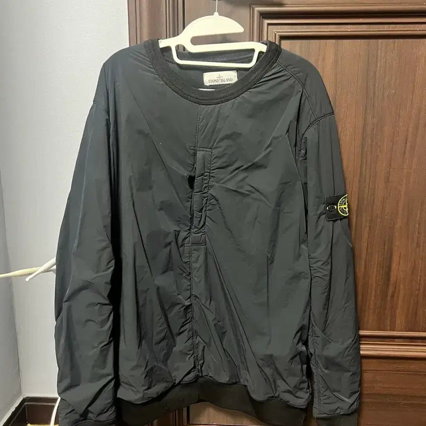 [BUNJANG] Stone Island Nylon Crewneck Jacket / 스톤아일랜드 나일론 크루넥 자켓