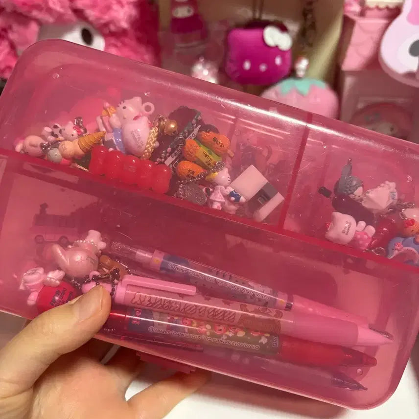 [BUNJANG] Vintage Hello Kitty Storage Box / 고전키티 보관함
