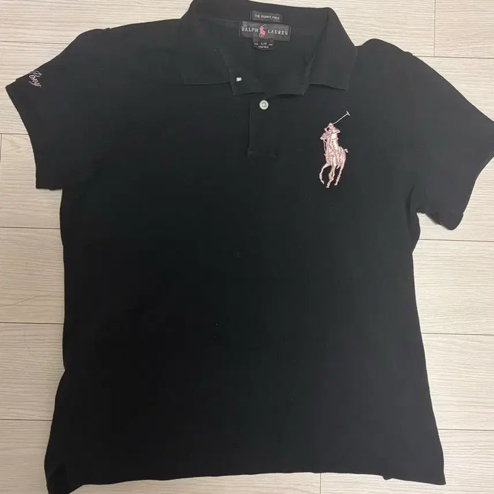 [BUNJANG] Polo Ralph Lauren Blackpink Big Pony T-shirt / 폴로 랄프로렌 블랙핑크빅포니 카라티