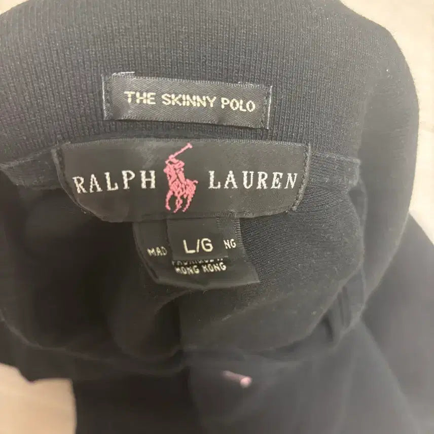 [BUNJANG] Polo Ralph Lauren Blackpink Big Pony T-shirt / 폴로 랄프로렌 블랙핑크빅포니 카라티