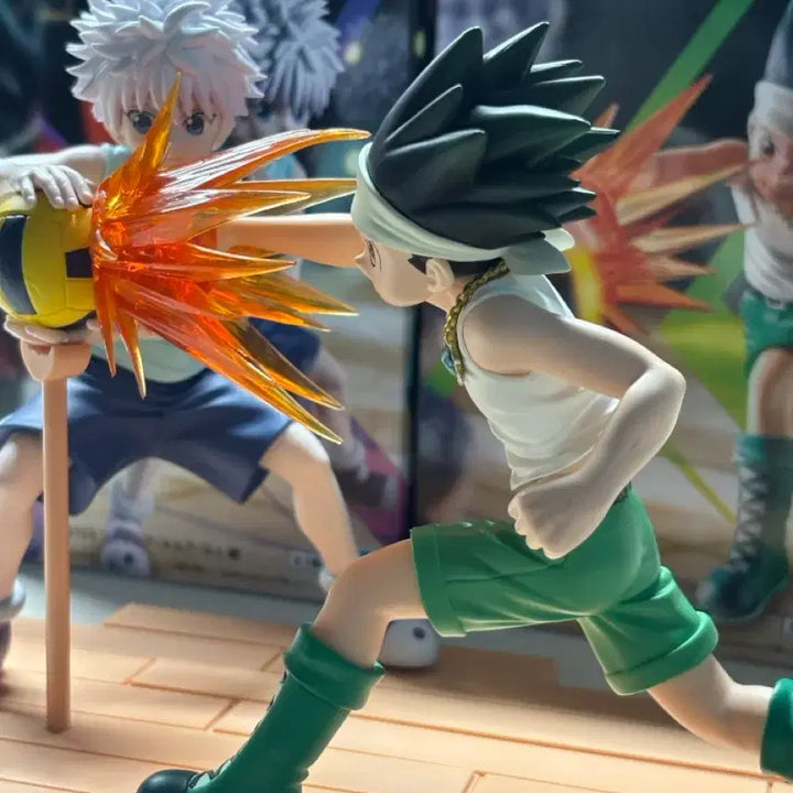 [BUNJANG] Hunter x Hunter Killua &amp; Gon Figure Bundle Set / 연휴특가!) 헌터헌터 키르아 곤 피규어