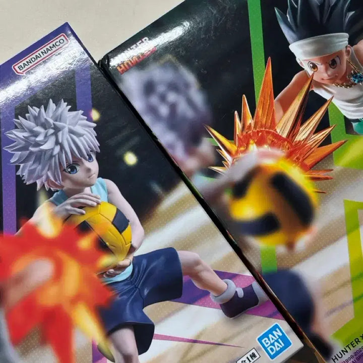 [BUNJANG] Hunter x Hunter Killua &amp; Gon Figure Bundle Set / 연휴특가!) 헌터헌터 키르아 곤 피규어
