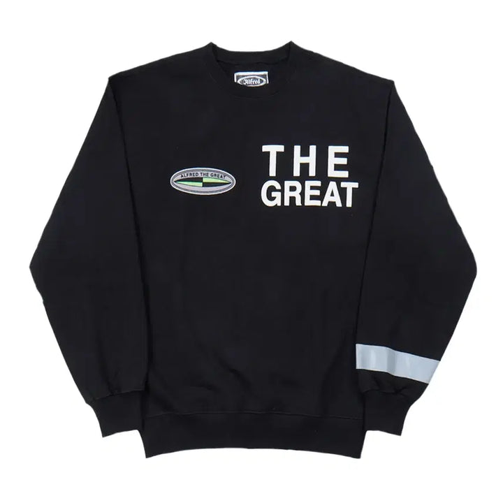 [BUNJANG] Alfred The Great Sweatshirt Black XL / (새상품) Alfred The Great 맨투맨 블랙 XL