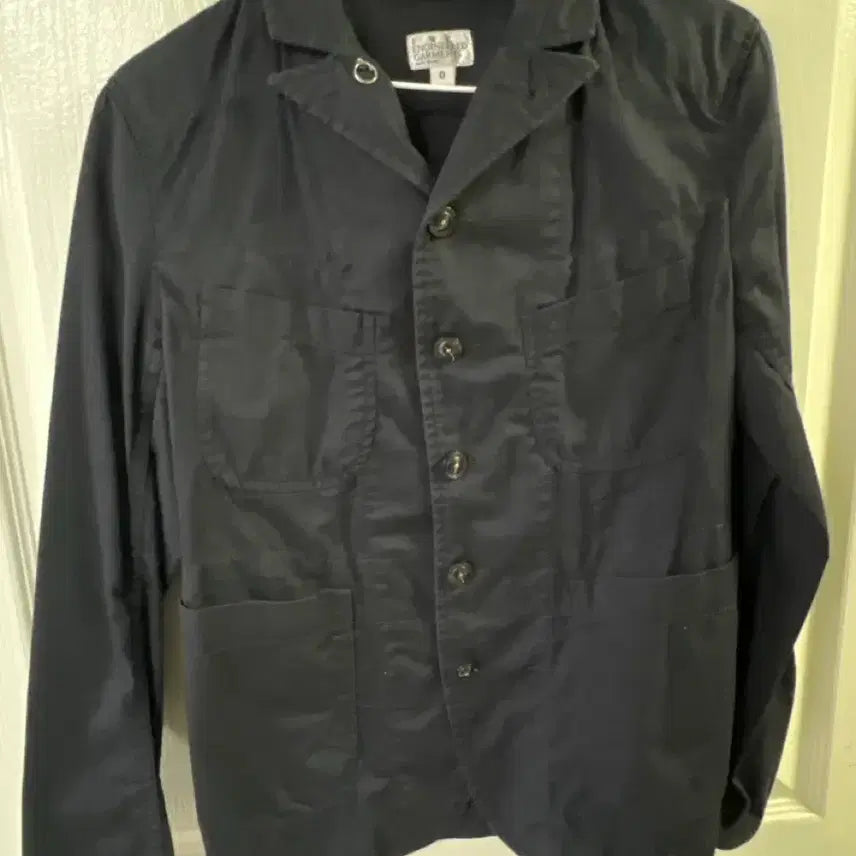 [BUNJANG] FWK Engineered Garments Navy Short Jacket / FWK 엔지니어드가먼츠 네이비 숏 자켓
