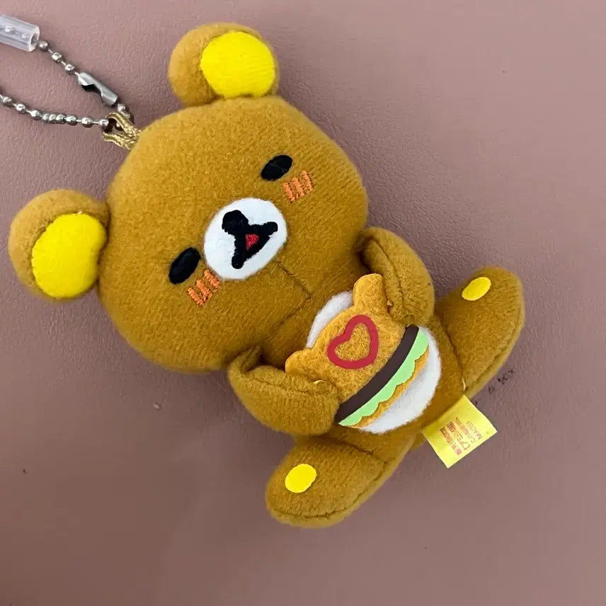 [BUNJANG] Rilakkuma Hamburger Mascot Pouch Bundle Set / 리락쿠마 햄버거 마스코트 파우치 일괄
