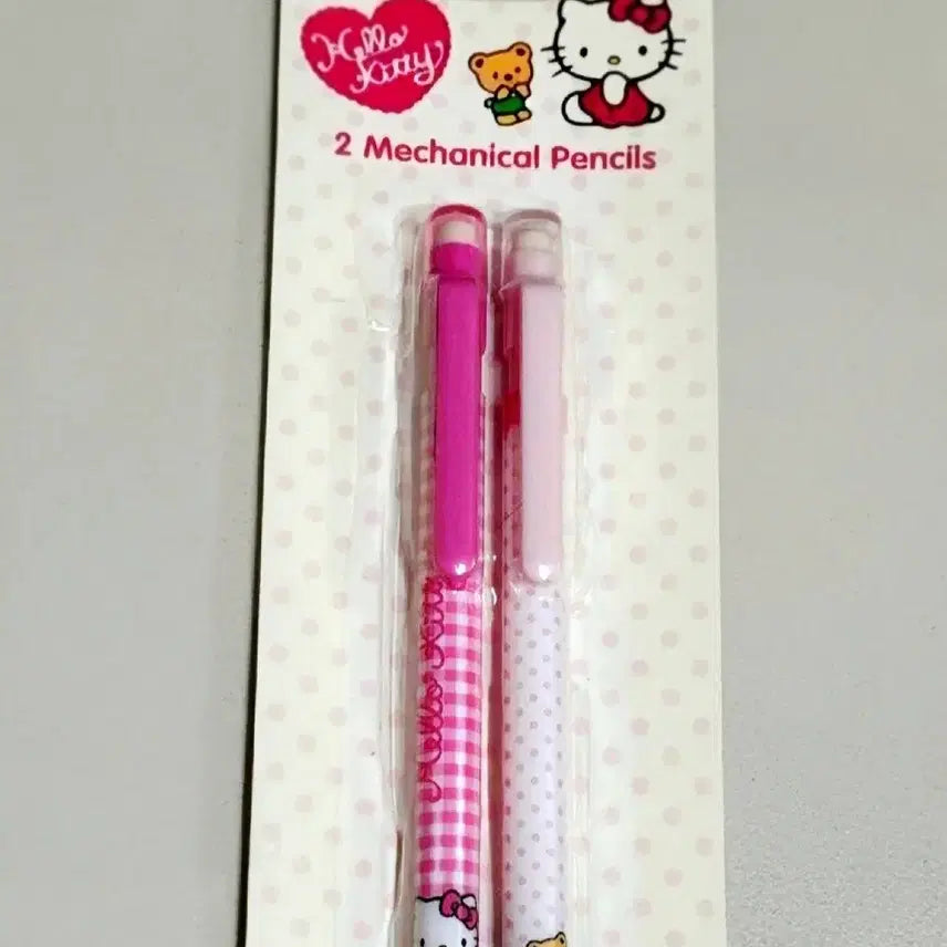 [BUNJANG] Hello Kitty 2-Set Mechanical Pencils / 키티캐시 샤프2종세트, 키티 샤프
