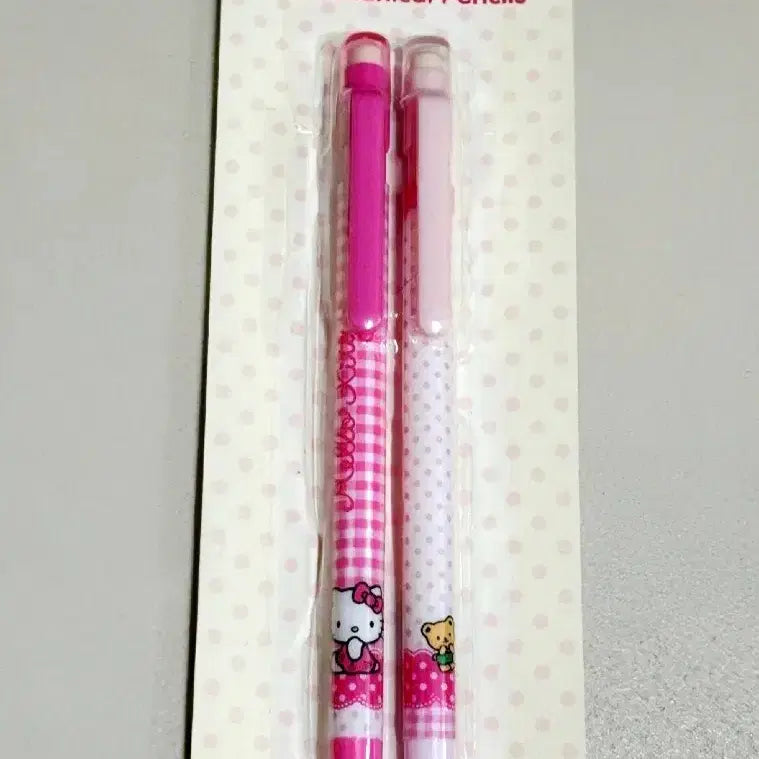 [BUNJANG] Hello Kitty 2-Set Mechanical Pencils / 키티캐시 샤프2종세트, 키티 샤프