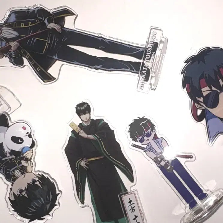 [BUNJANG] Gintama Hijikata Toushirou Acrylic Standee Bundle / 은혼 히지카타 아크릴 일괄 음양사 톳시 토시 sd 유라유라 급처