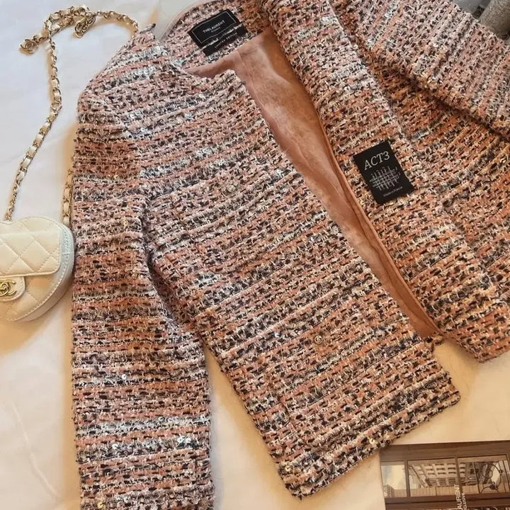 [BUNJANG] The Lourand Exclusive ACT3 Tweed Jacket S / 더로랑 익스클루시브 act3 트위드 자켓 s
