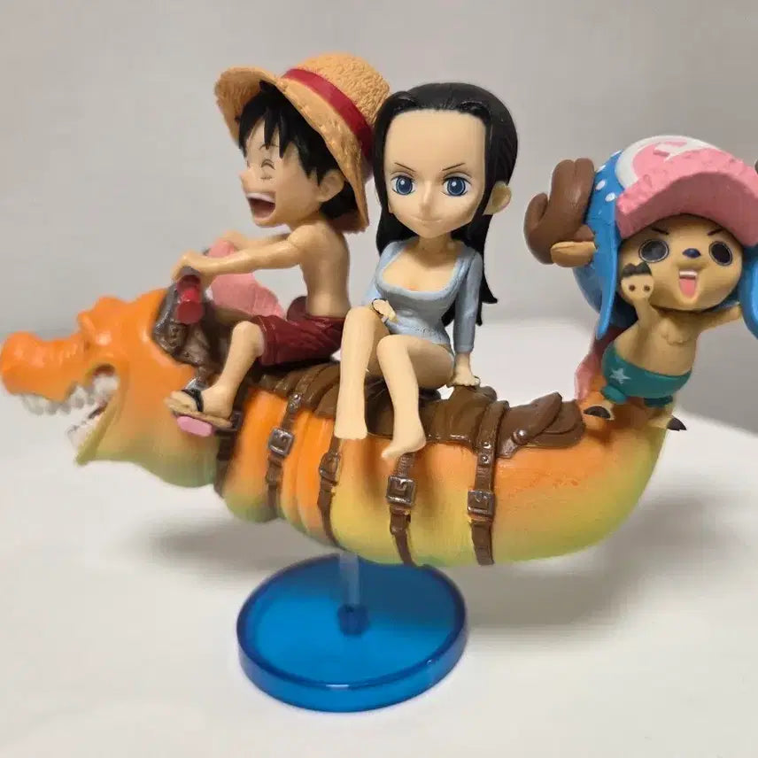 [BUNJANG] One Piece Luffy Robin Chopper Figure (World Collectable, No Box) / 원피스 루피 로빈 쵸파 피규어(월콜 노박스)