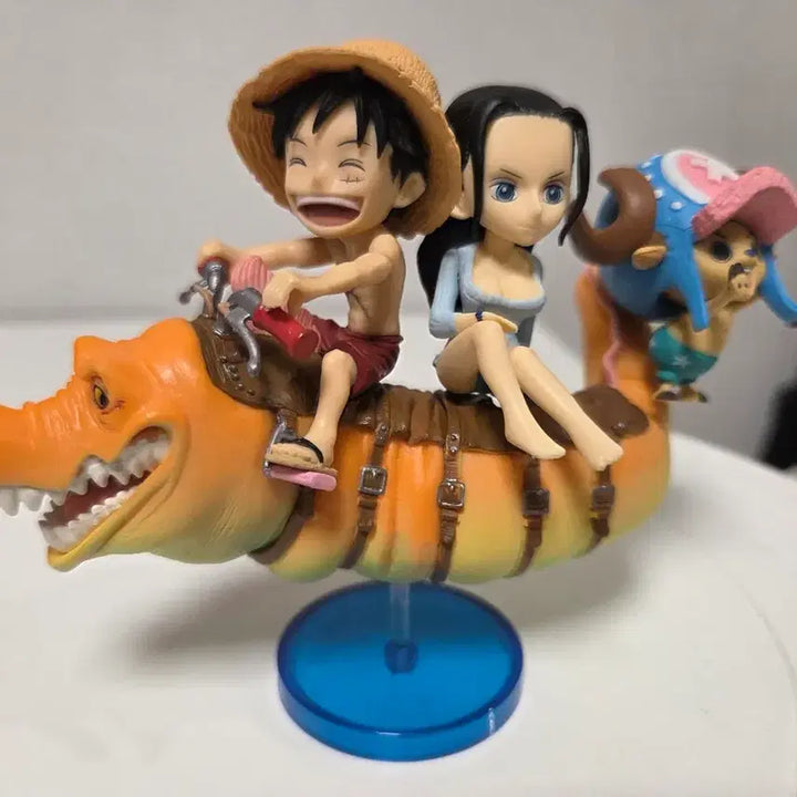[BUNJANG] One Piece Luffy Robin Chopper Figure (World Collectable, No Box) / 원피스 루피 로빈 쵸파 피규어(월콜 노박스)