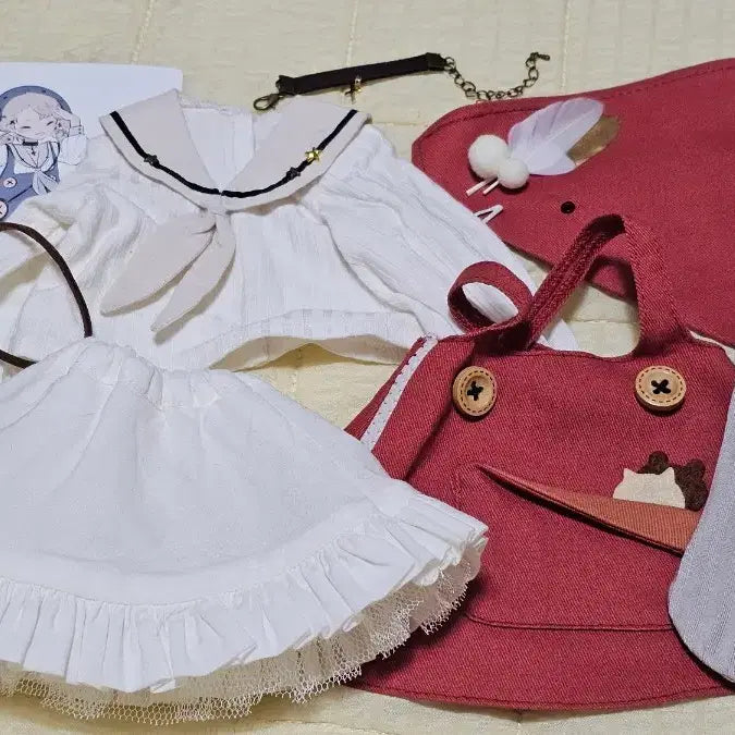 [BUNJANG] Kumako 3-Piece Outfit Set Doll Clothes / 쿠마코 의상 3벌세트 구체관절인형