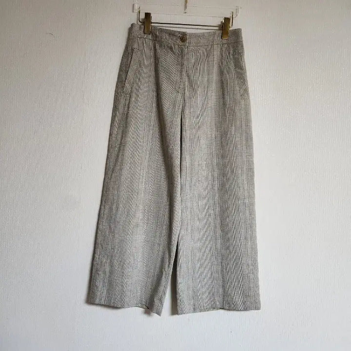 [BUNJANG] Bonispx 2022 Linen Span Wide Pants Size 29 / 보니스팍스2022린넨 스판 와이드 팬츠29