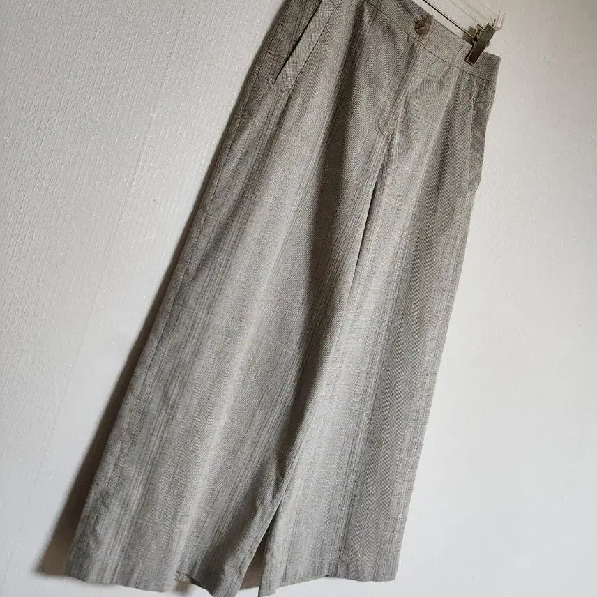 [BUNJANG] Bonispx 2022 Linen Span Wide Pants Size 29 / 보니스팍스2022린넨 스판 와이드 팬츠29