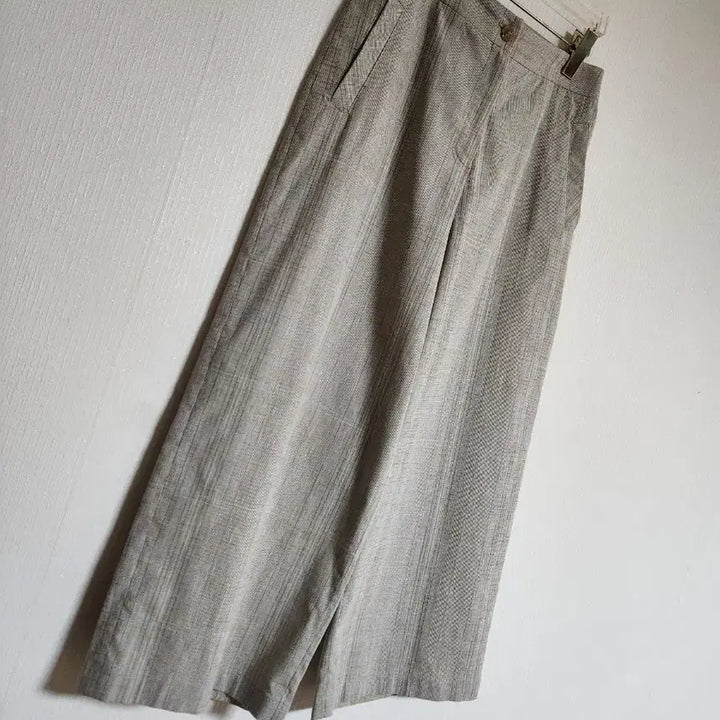 [BUNJANG] Bonispx 2022 Linen Span Wide Pants Size 29 / 보니스팍스2022린넨 스판 와이드 팬츠29