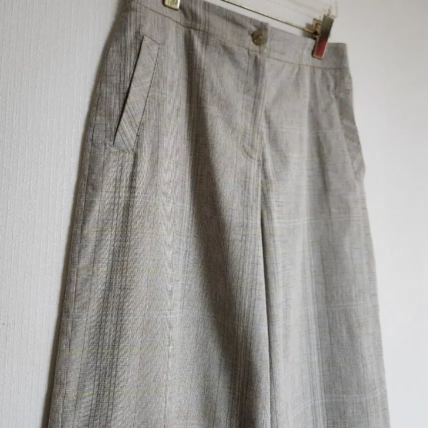 [BUNJANG] Bonispx 2022 Linen Span Wide Pants Size 29 / 보니스팍스2022린넨 스판 와이드 팬츠29