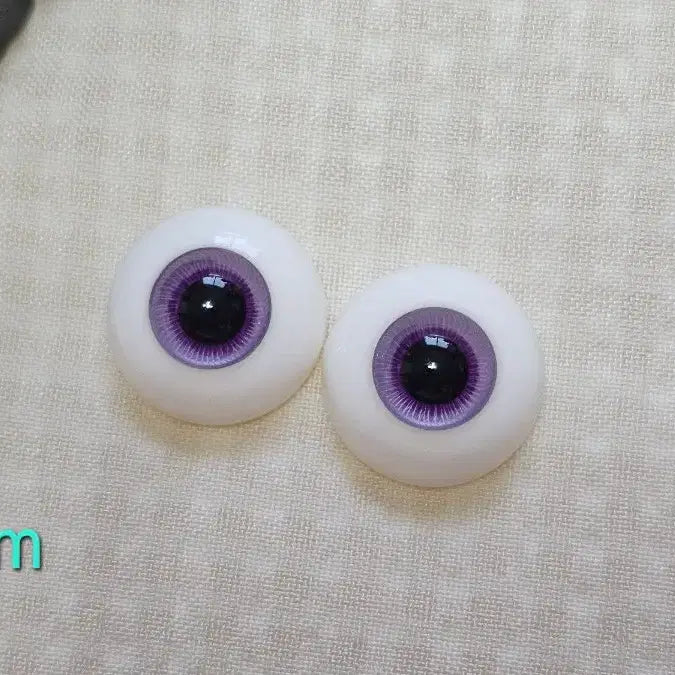 [BUNJANG] Doll Flower 18mm Pansy BJD Eyes / 돌플라워 18mm 팬지 구체관절인형 안구