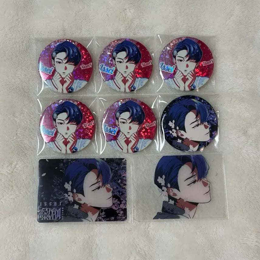 [BUNJANG] Vivaren Issay 3rd Fan Meeting Can Badge Bundle Set (Xlamv Kramb) / 일괄) 비바렌 잇세이 3rd 팬미팅 캔뱃지 타유 전시회 Xlamv 크람브