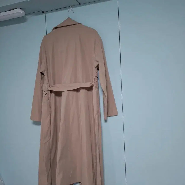 [BUNJANG] Beige Long Trench Coat Women&