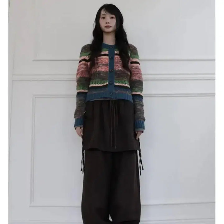 [BUNJANG] Tilde Seoul Vintage Layered Skirt Pants Brown / 틸데서울 빈티지 레이어드 스커트 팬츠 브라운 판매합니다