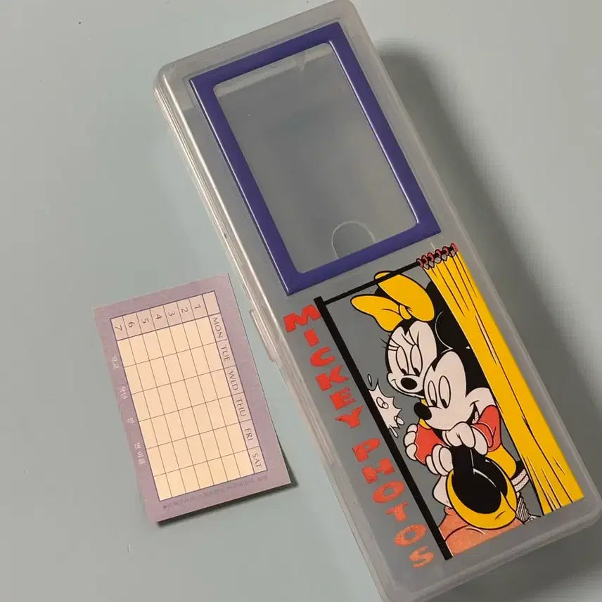 [BUNJANG] Disney Mickey Mouse Pencil Case / 고전문구 디즈니 미키마우스 필통 케이스