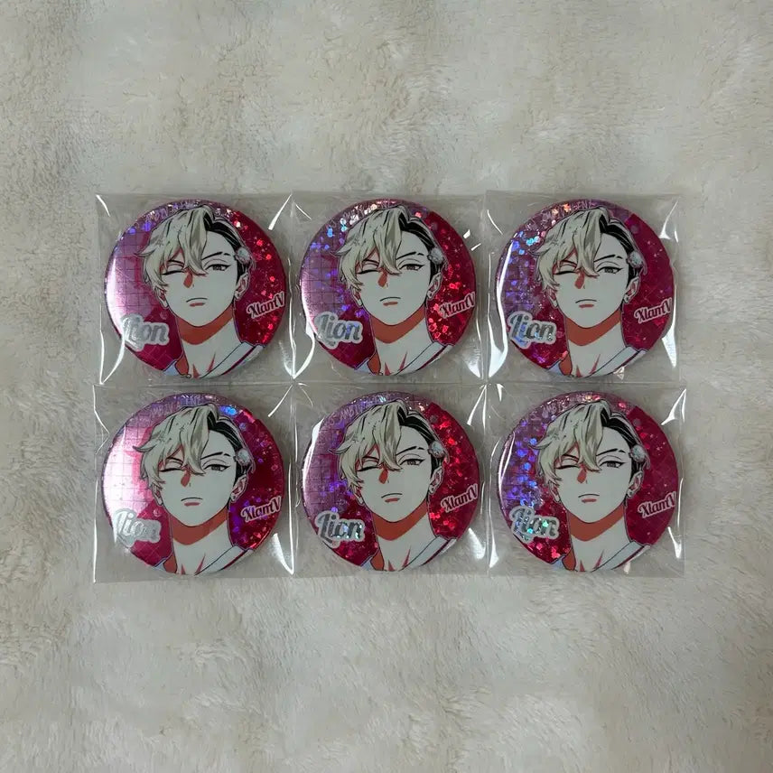 [BUNJANG] Vivaren Leon 3rd Fan Meeting Can Badge Bundle Set / 일괄) 비바렌 레온 3rd 팬미팅 캔뱃지 Xlamv 크람브