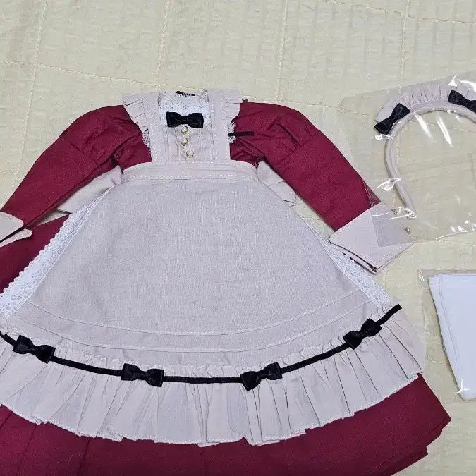 [BUNJANG] MDD Size Clothing Set (Maid Outfit &amp; Cat Nun Outfit) / MDD 사이즈 의상 두벌세트