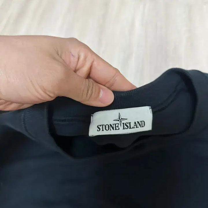[BUNJANG] Stone Island Black Sweatshirt T-Shirt / L 스톤아일랜드 블랙 맨투맨 티셔츠