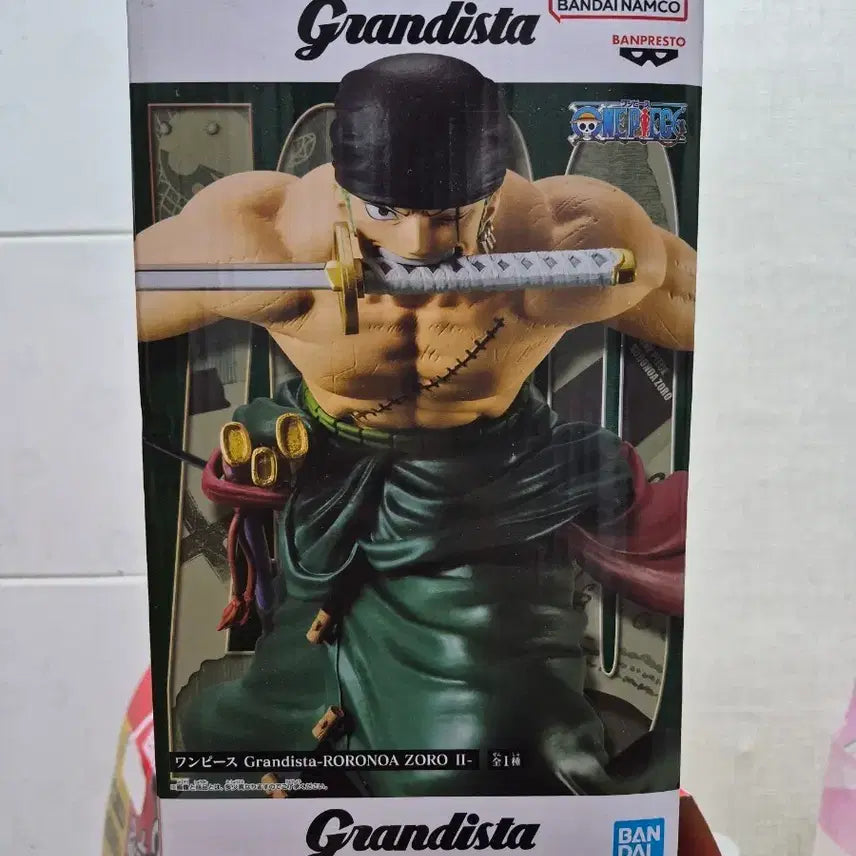 [BUNJANG] Bandai Grandista One Piece Roronoa Zoro Figure / 반다이 Grandista 원피스 롤로노아 조로 피규어