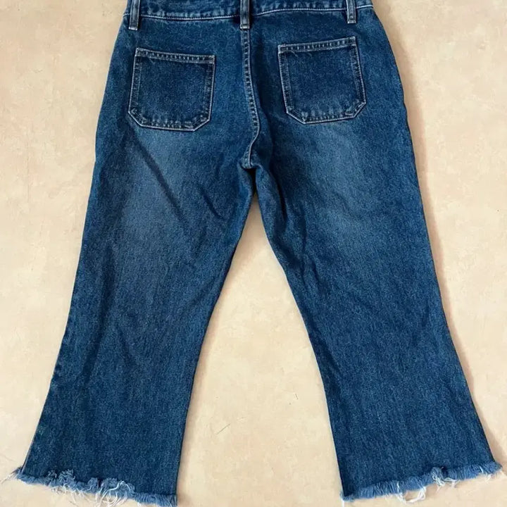 [BUNJANG] Capri Denim Pants / 카프리 데님팬츠