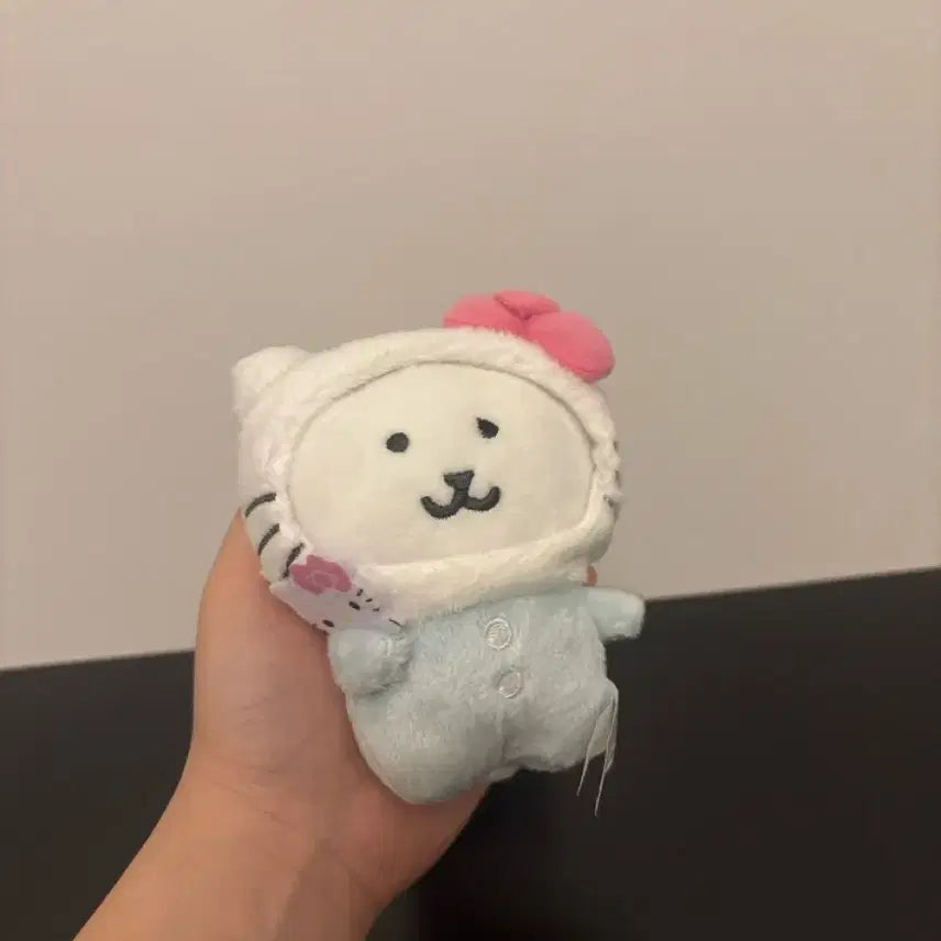 [BUNJANG] Nagano x Sanrio Hello Kitty Burū-chan Doll Keychain / 나가노 산리오 키티 농담곰 인형 키링