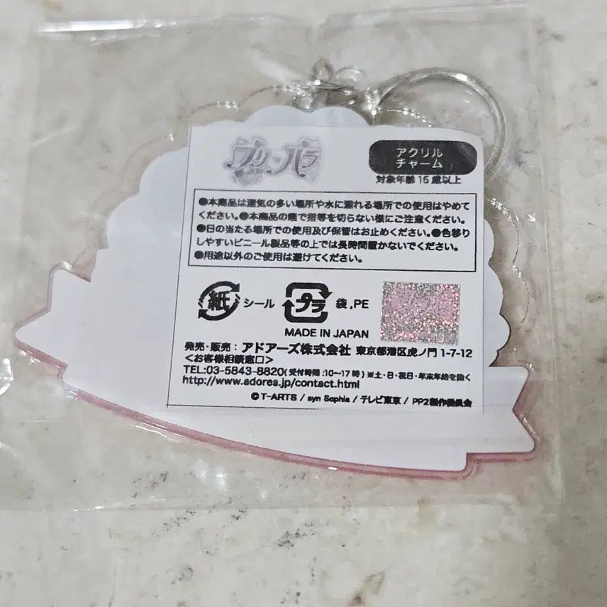 [BUNJANG] Pripara Acrylic Keyholder Classic Charm Set: Shion, Sophie, Mirei / 프리파라 아크릴 키홀더 고전 키링 토도 시온 호조 소피 솔라미 스마일