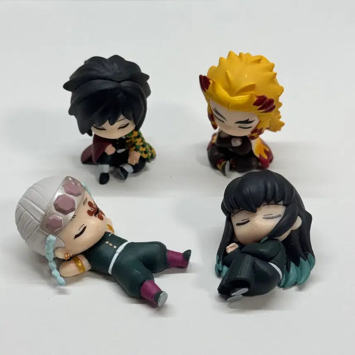 [BUNJANG] Demon Slayer Nemurasetai Figure Bundle Set / 일괄)귀칼 귀멸의칼날 네무라세타이 무이치로 기유 렌고쿠 우즈이 가챠
