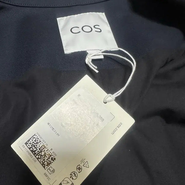 [BUNJANG] COS Twill Utility Bomber Jacket Navy XL / COS 트윌 유틸리티 봄버 자켓 네이비 XL