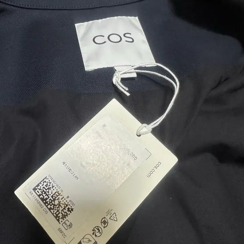 [BUNJANG] COS Twill Utility Bomber Jacket Navy XL / COS 트윌 유틸리티 봄버 자켓 네이비 XL