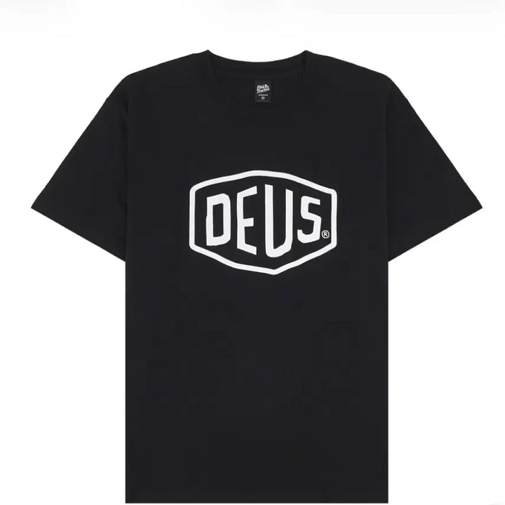 [BUNJANG] Deus Ex Machina Shield Black T-shirt S / 새상품 데우스 엑스 마키나 쉴드 블랙 티셔츠 S