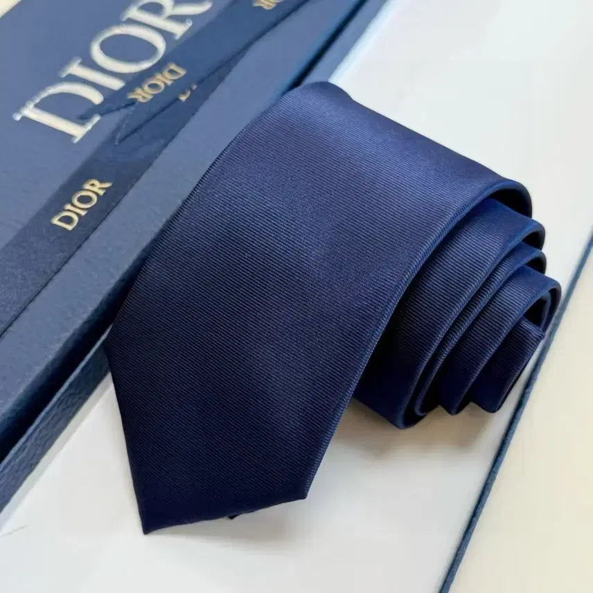 [BUNJANG] Dior Silk Tie with CD Embroidery / 디올 넥타이