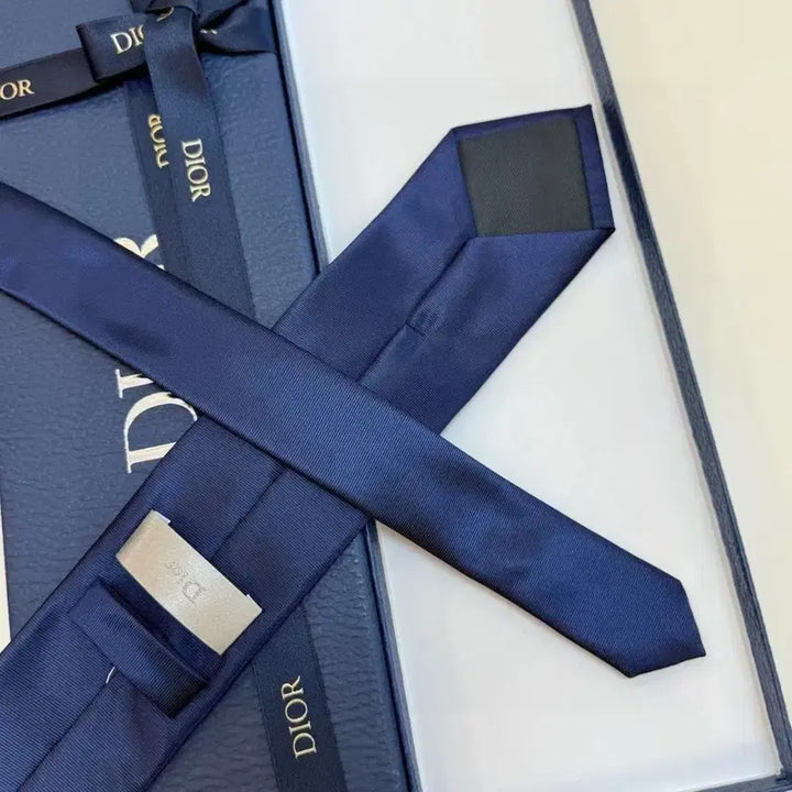 [BUNJANG] Dior Silk Tie with CD Embroidery / 디올 넥타이