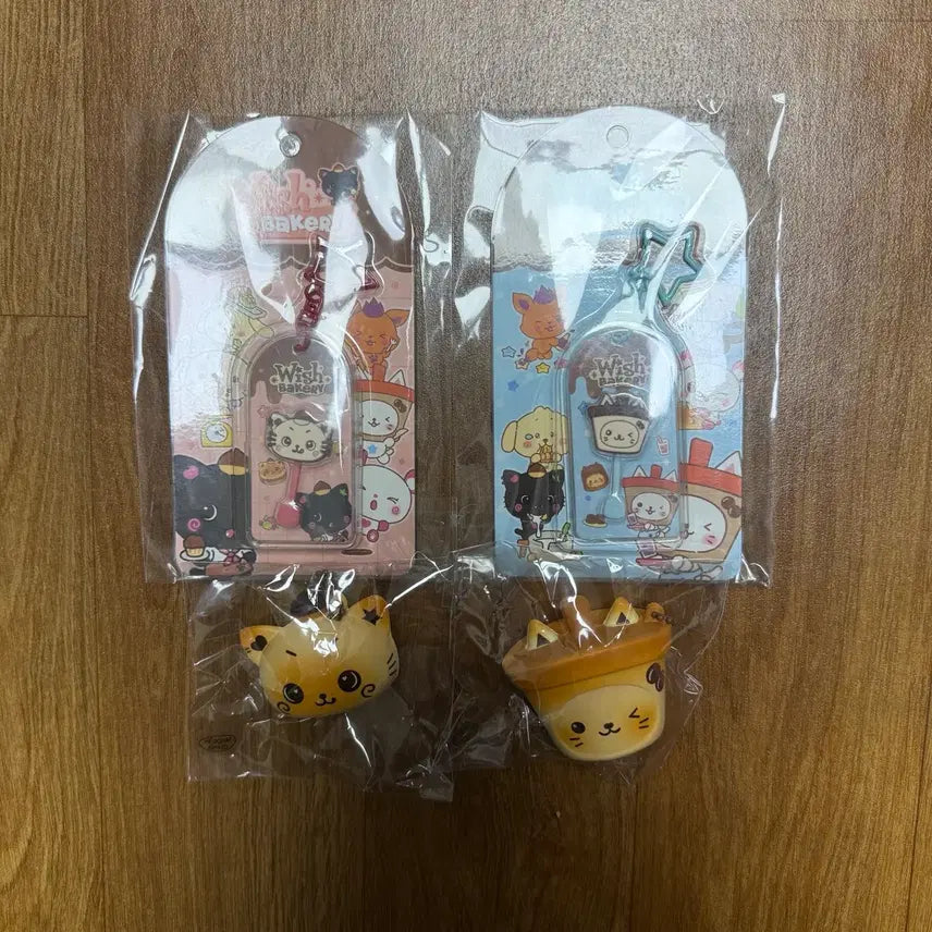 [BUNJANG] NCT WISH Bakery Pop-up Chocolate Keychain Gacha Squishee Rikyu Yuushi Bundle Set / 엔시티 위시 베이커리 팝업 초콜릿 키링 가챠 스퀴시 리쿠 유우시 일괄