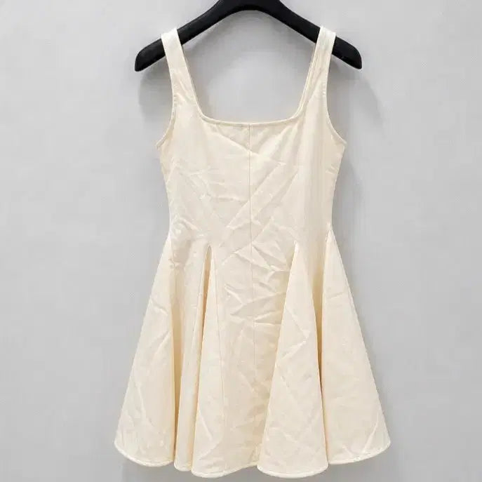 [BUNJANG] Lulu Seoul Square Neck Mini Dress / 루루서울 스퀘어넥 원피스
