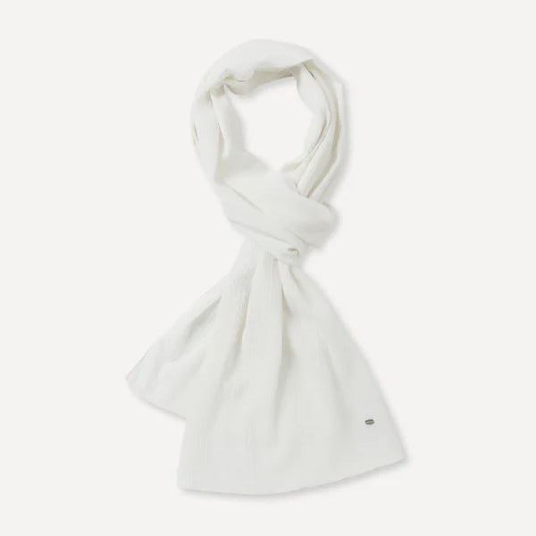 [BUNJANG] HOWWS BREEZE LINEN SCARF IVORY / 호와스 BREEZE LINEN SCARF 린넨 스카프 IVORY 아이보리